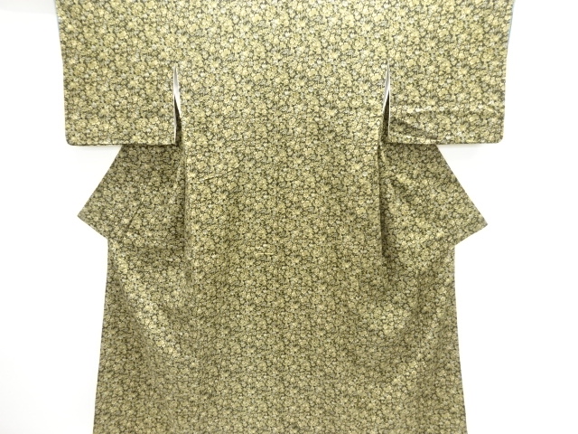 Taisho Roman Kimono with Flower Pattern